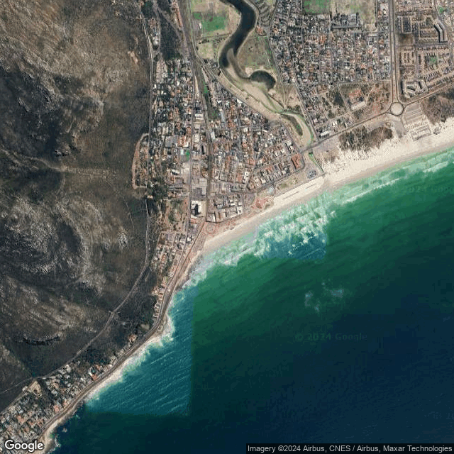 Muizenberg satellite view